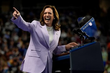 El equipo de Kamala Harris