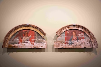 ‘La Anunciación’, de autor anónimo, ha sido restituido en Sigüenza. (Ministerio de Cultura)