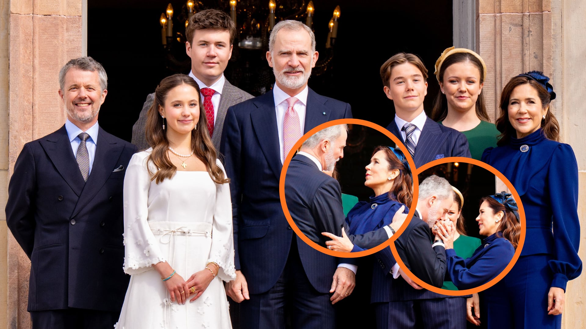 El rey Felipe visita Dinamarca por sorpresa para la confirmación de su ahijado (EFE)