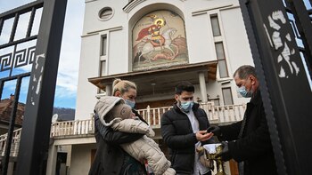 La ceremonia del bautismo es