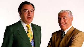 Marcelo Araujo junto a Enrique