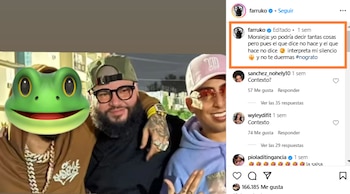 Farruko tapó la cara de