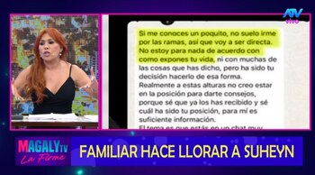 Magaly Medina respalda a Suheyn