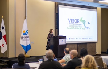 El Visor Centroamericano de Escenarios de Cambio Climático permite proyectar el comportamiento futuro del clima y apoyar la toma de decisiones en sectores como agricultura, salud e infraestructura. Cortesía IMHPA