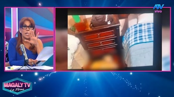 Hallan muerta a Raiza Martínez, ‘La Chocolatita’, influencer relacionada con Pedro Aquino. Captura: Magaly Tv La Firme.