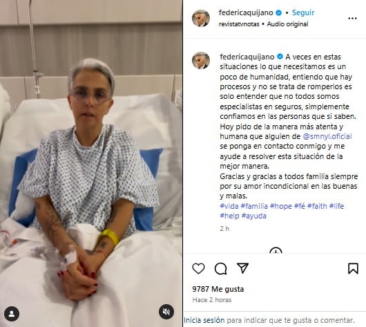 (Foto: Instagram/@federicaquijano)