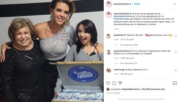 Tomada de Instagram @machadooficial