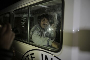 Un vehículo de la Cruz