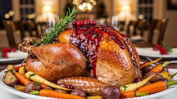 Receta de pavo al horno