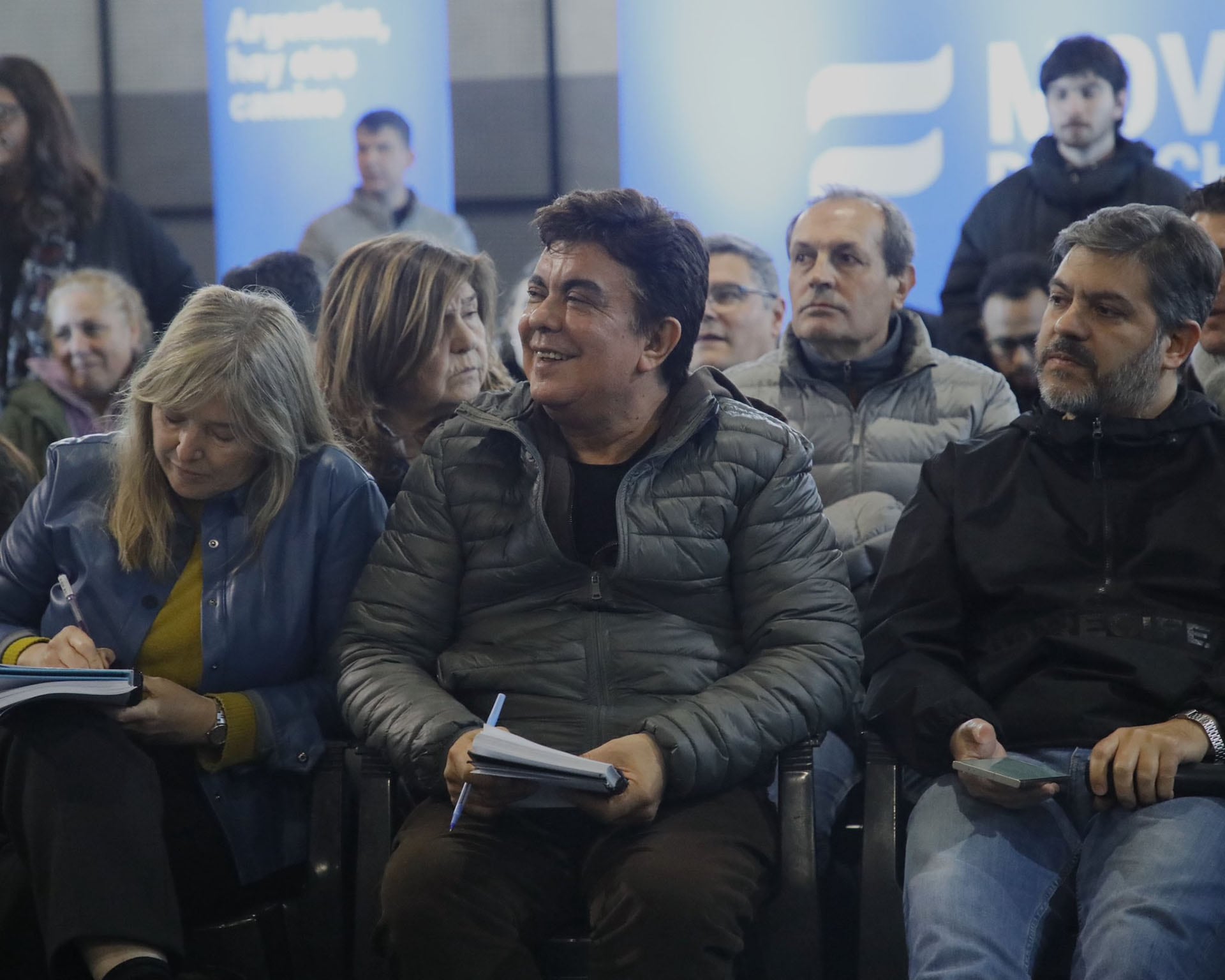 Fernando Espinoza, Carlos Bianco y Cristina Álvarez Rodríguez