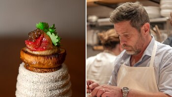 El chef Emiliano Schobert, del