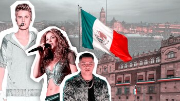 Justin Bieber, Shakira, Grupo Firme