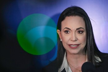 La aspirante presidencial de la