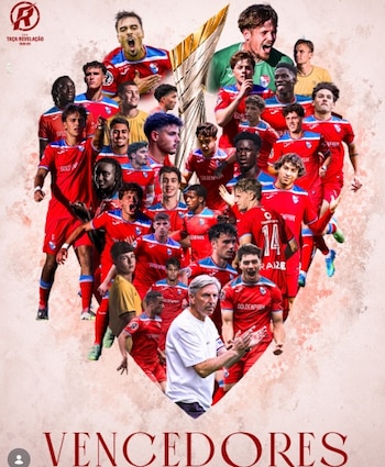 Gil Vicente levantó el título de la Liga Revelação. - Crédito: @gilvicente.fc.formacao