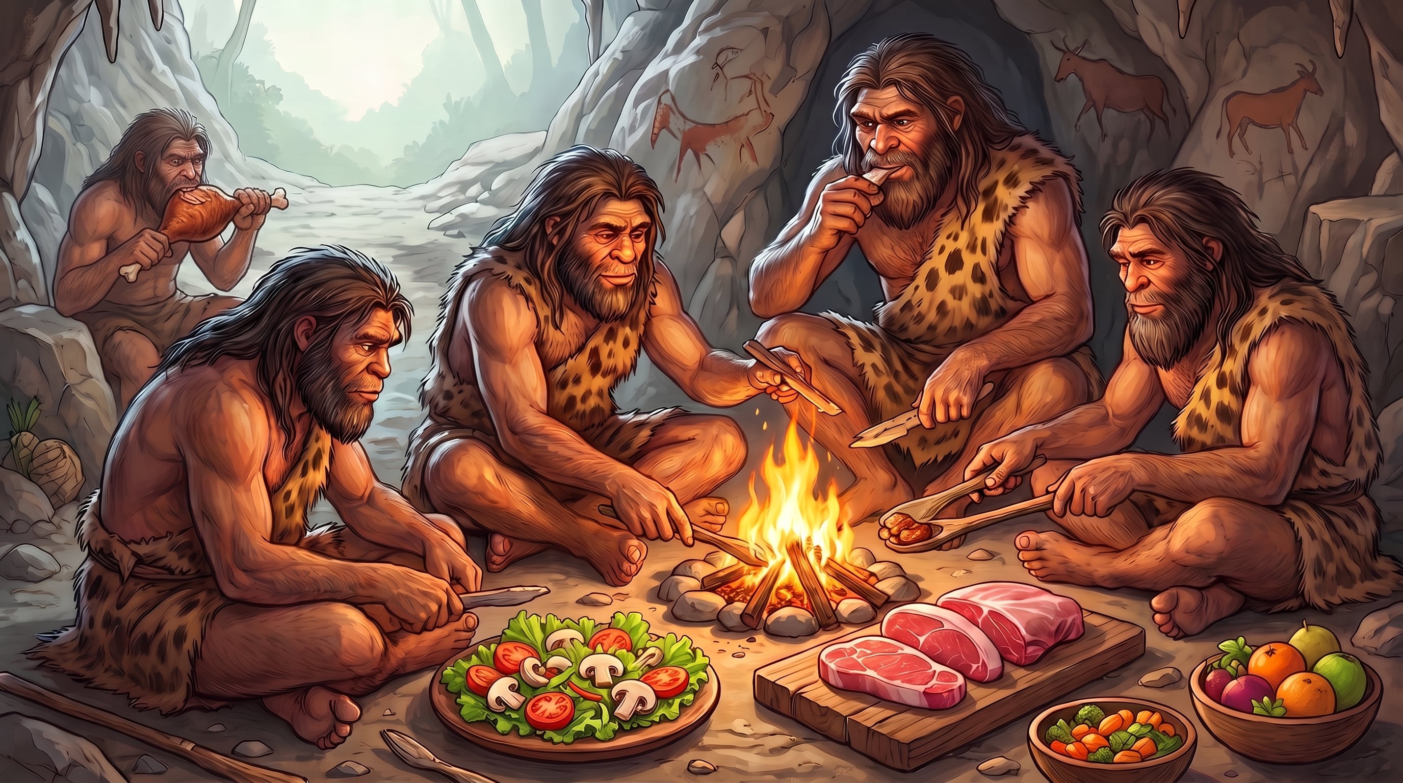 Cómo era la alimentación de los Homo sapiens y por qué la dieta paleo moderna genera debate