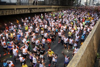 La carrera empieza en la