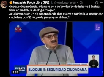 Memes invaden X tras enfrentamiento entre Rosangella Barbarán y Ernesto Zunini. Captura: x.