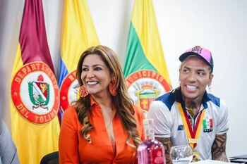 Dayro Moreno fue condecorado con