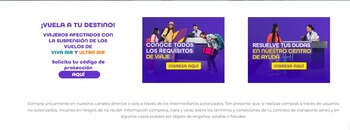 Imagen del banner '¡Vuela a