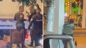 Ataque con drones deja tres policías heridos en estación de Pailitas, Cesar