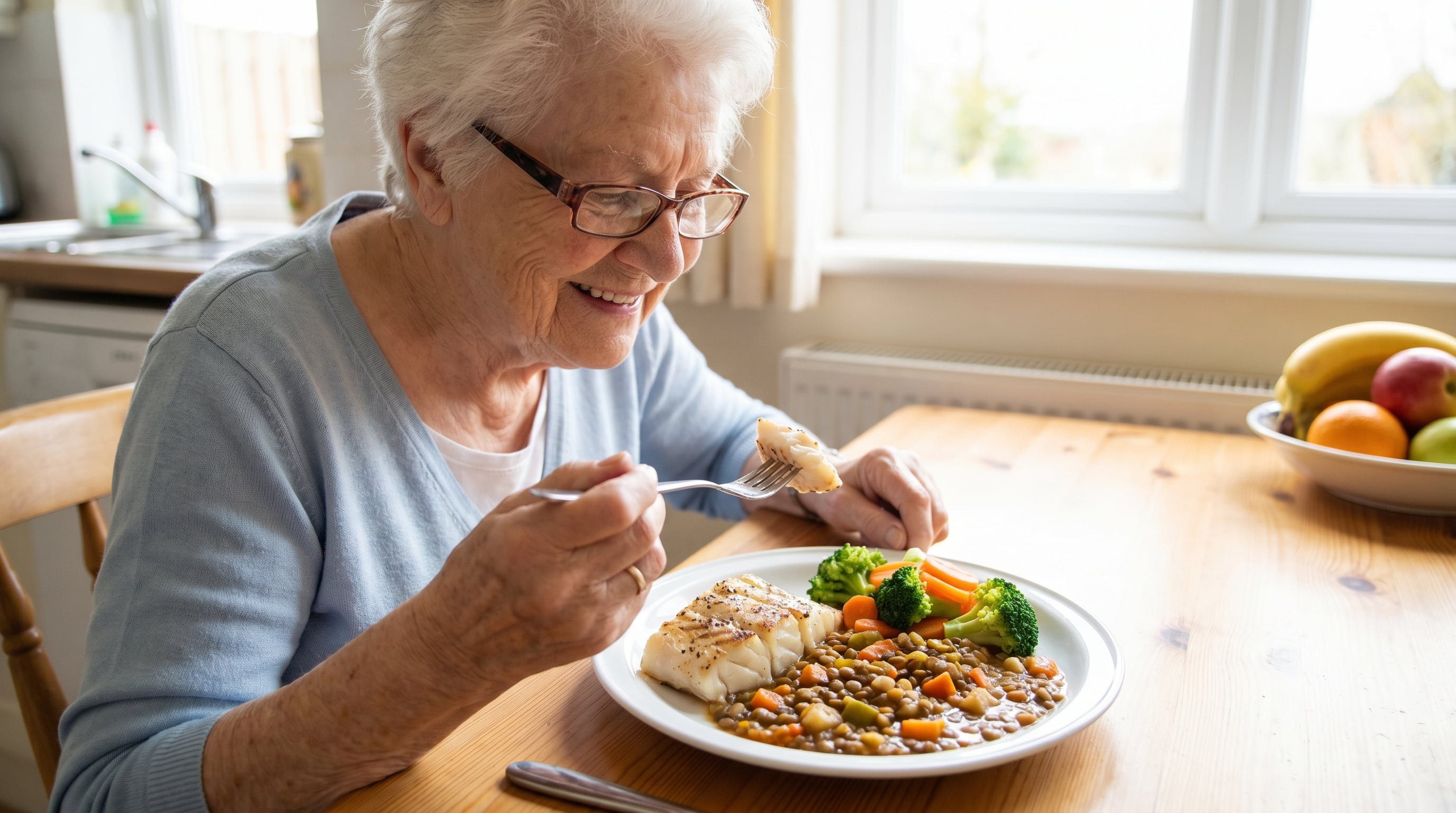 Una dieta rica en proteínas fortalece los músculos y ayuda a una mejor recuperación tras una fractura de cadera (Imagen Ilustrativa Infobae)