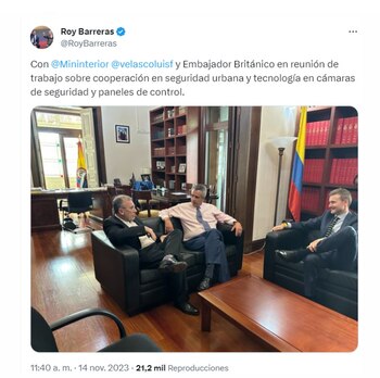 Roy Barreras anunció que se