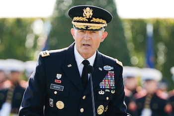 El jefe del Estado Mayor del Ejército, general Randy George (AP Foto/Julia Demaree Nikhinson, archivo)