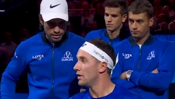 Francisco Cerúndolo cayó en su debut en la Laver Cup: los particulares consejos de Carlos Alcaraz a su rival