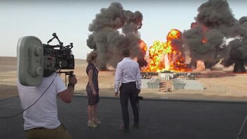 Imagen de la explosión de