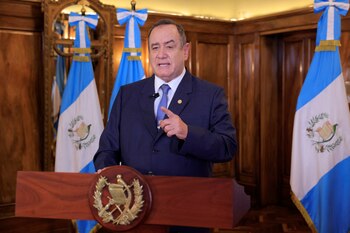 Giammattei tenía un vínculo con