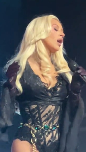 Christina Aguilera fue criticada por