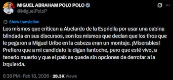 Polo Polo defiende medidas de