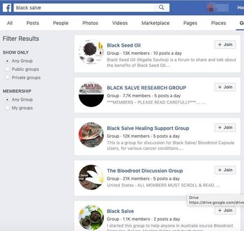 Así lucían algunos de los