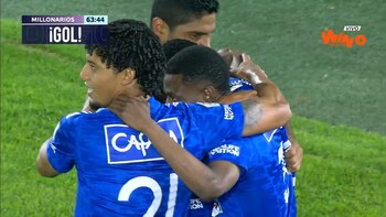 El canterano de Millonarios marcó