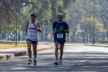 La largada y la llegada
