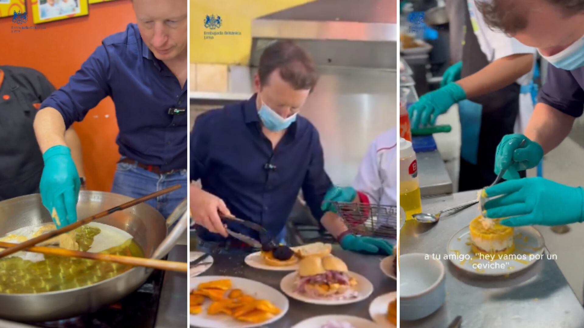 (Captura: cuenta X de la Embajada del Reino Unido en Perú)