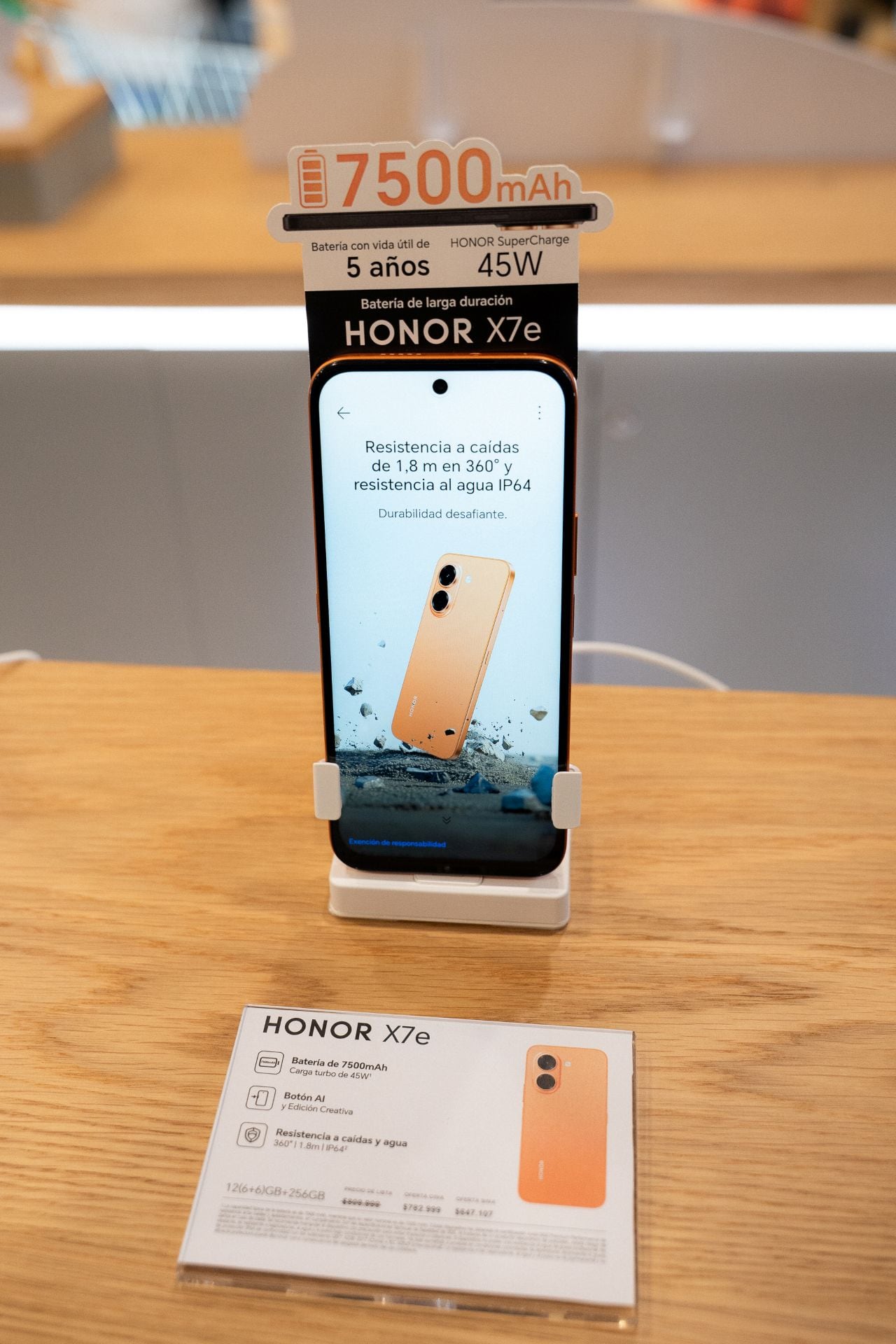HONOR X7e: batería líder, IA democratizada y resistencia sin sacrificios (Honor)