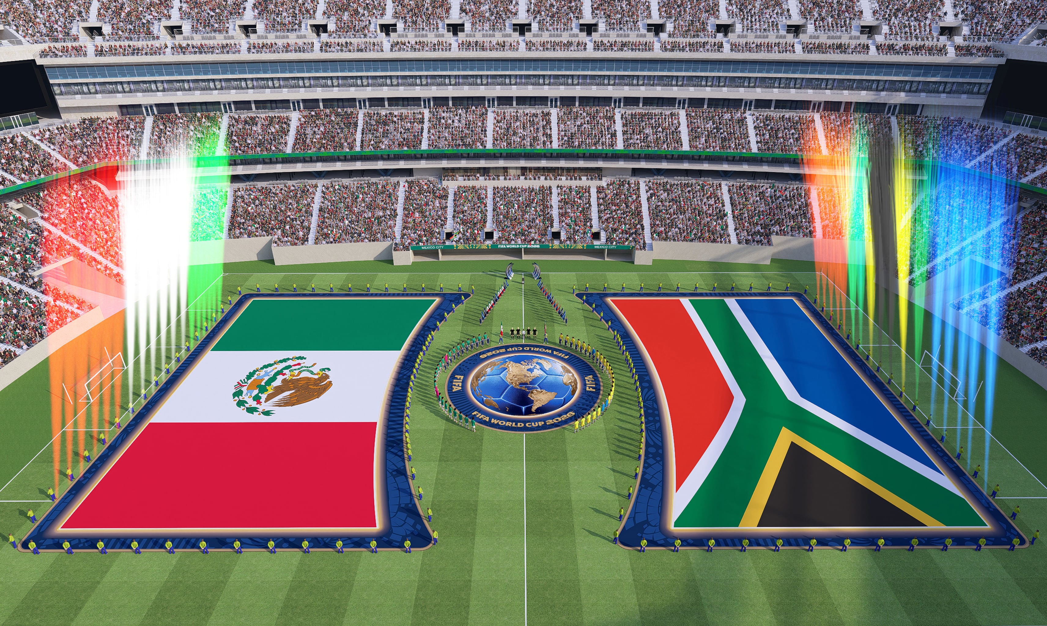 El nuevo concepto de ceremonias antes de los partidos del Mundial