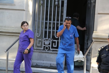 Los paramédicos que atendieron a