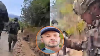 Video: Disidencias de alias Chala grabaron el momento en que huían de una ofensiva militar en zona rural de Antioquia