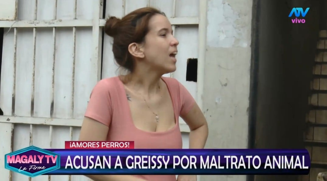 Greissy Ortega enfrenta acusaciones de presunto maltrato animal: vecinos difunden videos y audios. Captura: Magaly TV La Firme.