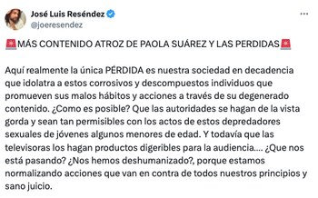 José Luis Reséndez ataca a