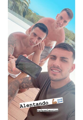 Paredes, Di María y Lo