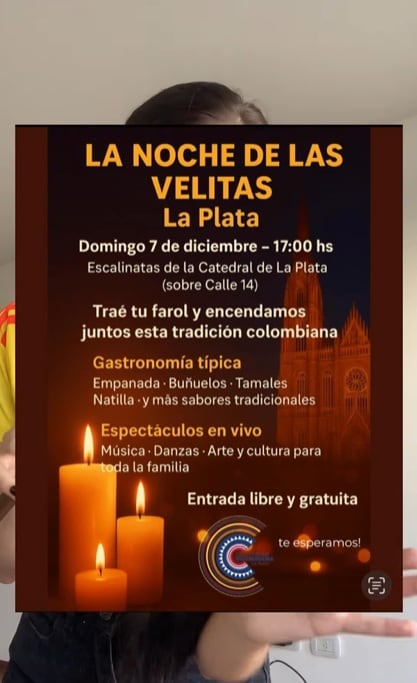 Estas son las actividades gratuitas que se ofrecerán en Mar del Plata el domingo 7 de diciembre de 2025 - tendrá crédito @linda_argentinizada/IG | @colectividadcolombianalp/IG