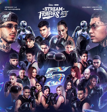 Stream Fighters 5 tendrá peleas individuales, un combate femenino de cuatro esquinas y otro duelo múltiple @stream_fighters/ Instagram