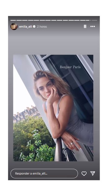 Emilia Attias eligió un mono