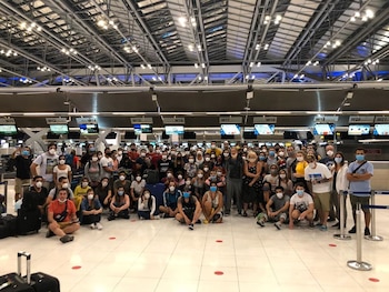Varados en Tailandia