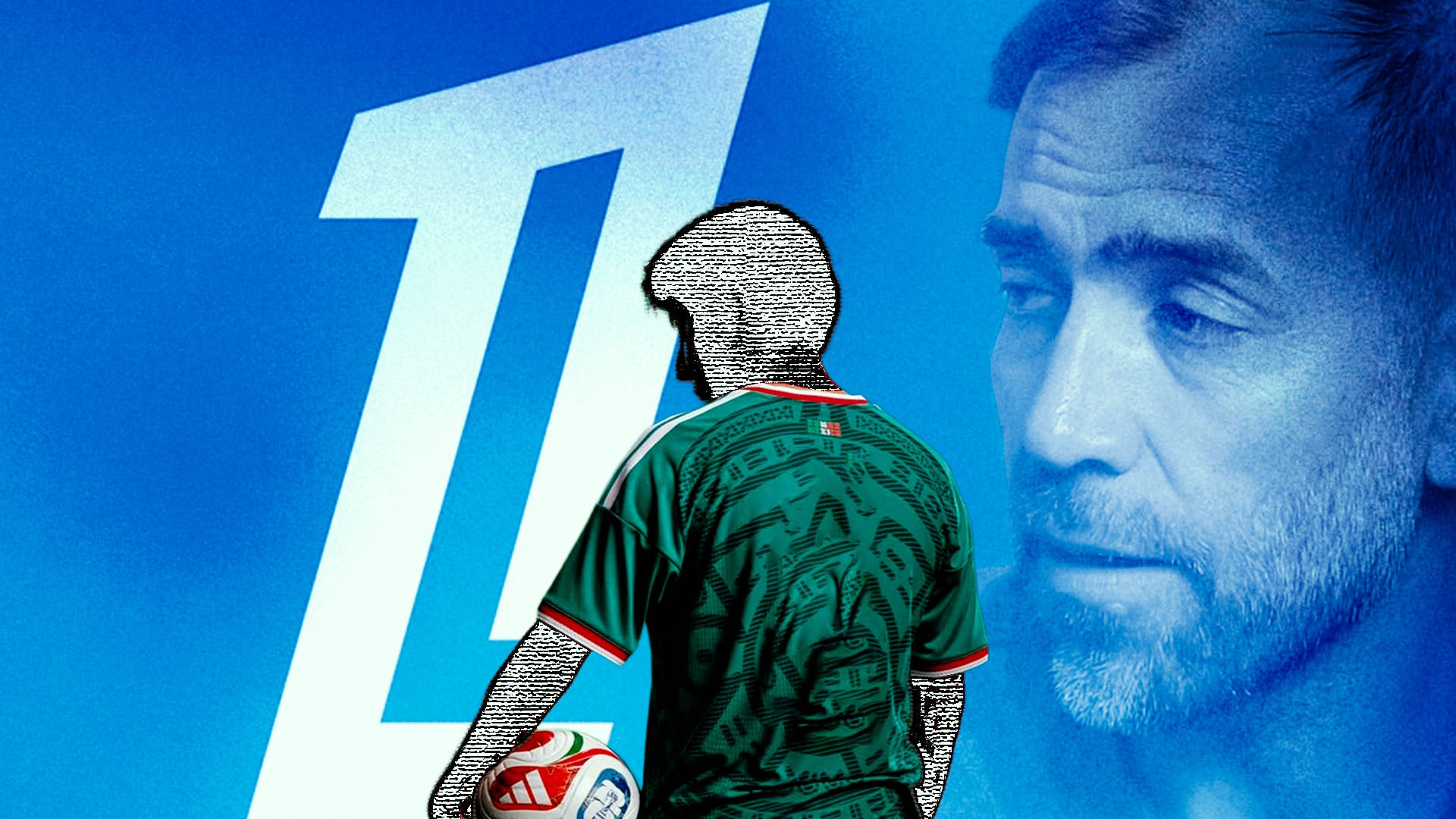 El exfutbolista argentino explicó por qué el mexicano encajaría en el futbol francés. (Ilustración: Jesús Aviles)