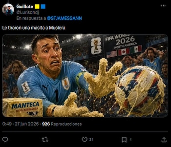 Los memes de España vs Uruguay en el Mundial
