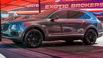 La Bentley Bentayga 2018 autografiada